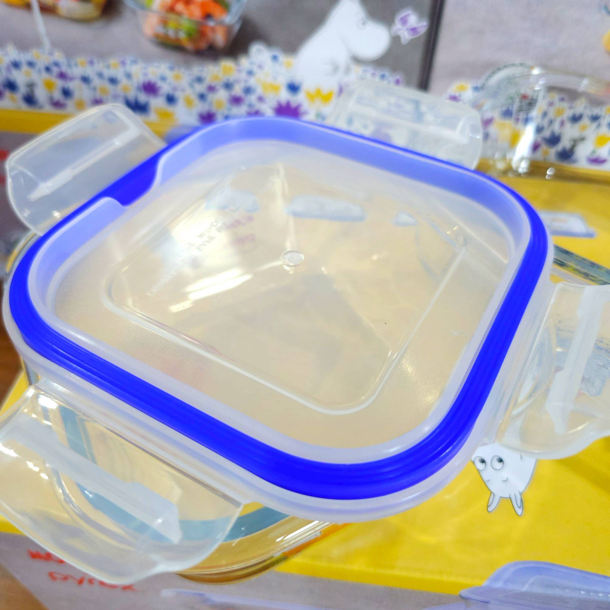กล่องเก็บแก้ว Pyrex ที่สุดทนทาน Pyrex Moomin Glass Food Storage Container Bowls Set 8pcs ลาย Limited