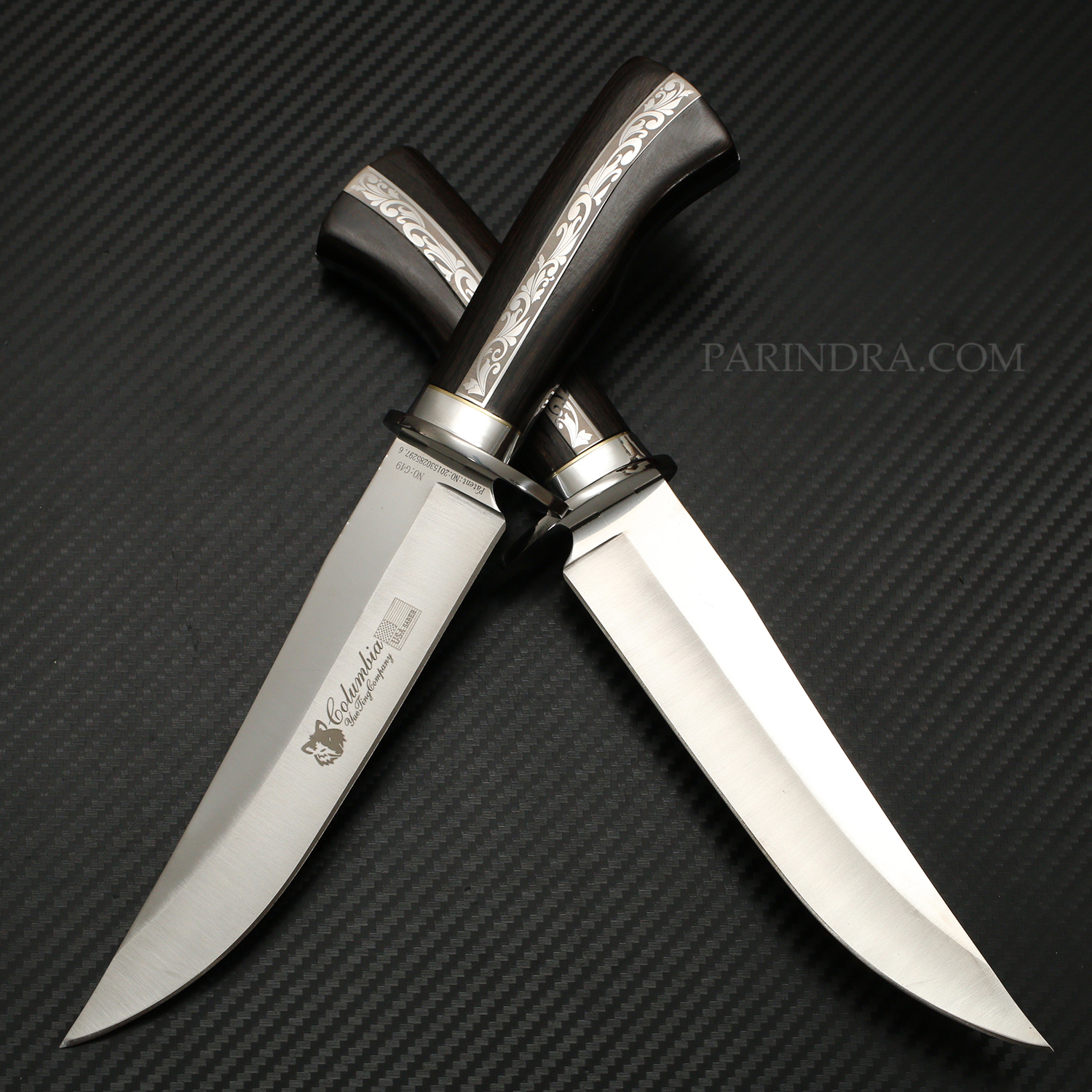 มีดเดินป่า COLUMBIA รุ่น G49 ใบมีดสวย คมมาก