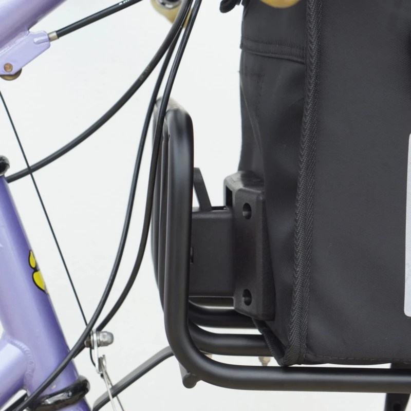 ตะแกรงหน้า VINCITA C057OC ONECLICK สำหรับทัวร์เบาๆ และใช้ทุกวัน ติดตั้งง่ายที่แกนล้อและรูเบรก รองรับกระเป๋า Brompton และระบบ OneClick Adapter รับน้ำหนักได้ 7 กก.