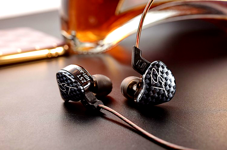 ขาย KZ ZST หูฟัง hybrid driver 1DD+1BA ระดับ HiFi เบสลึก ถอดสายได้ ดีไซน์หรู