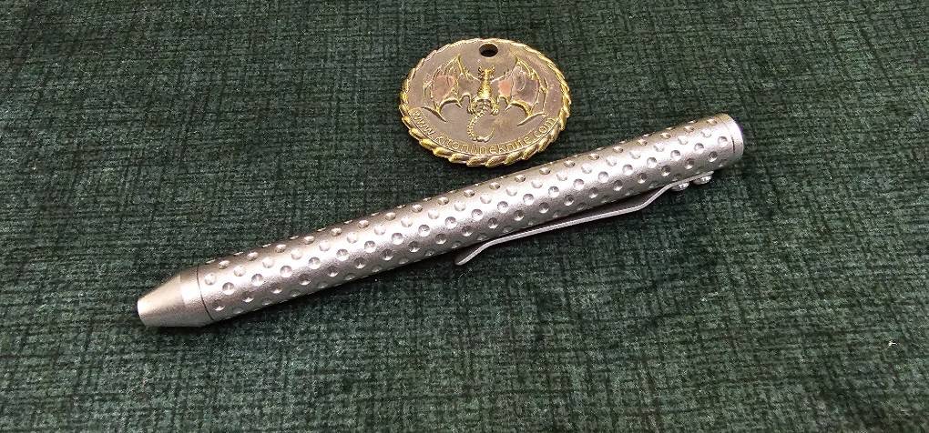 Fellhoelter CrafTiBolt Knife - Titanium Tumbled ISO