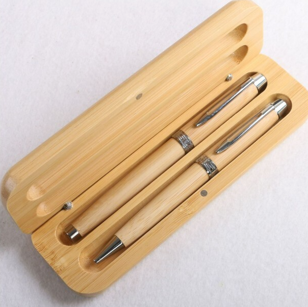 Bamboo pen รุ่น 2508 พร้อมกล่องไม้