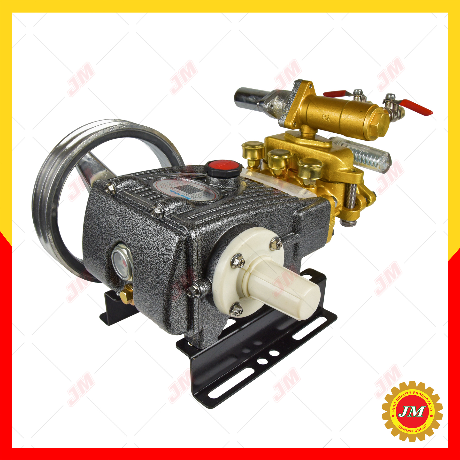 ปั๊มพ่นยา 3 สูบ 3/4 นิ้ว (6 หุน) Black Whale YN-25