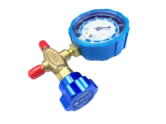 เกจ์วัดน้ำยา(เดี่ยว) HS-466 NAL ด้าน Low(สีน้ำเงิน)