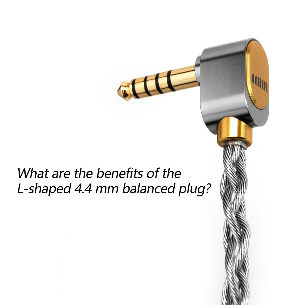 DD BC130A สายอัพเกรดหูฟัง ขั้ว 2 พิน 0.78 แจ็ค 4.4 Balanced