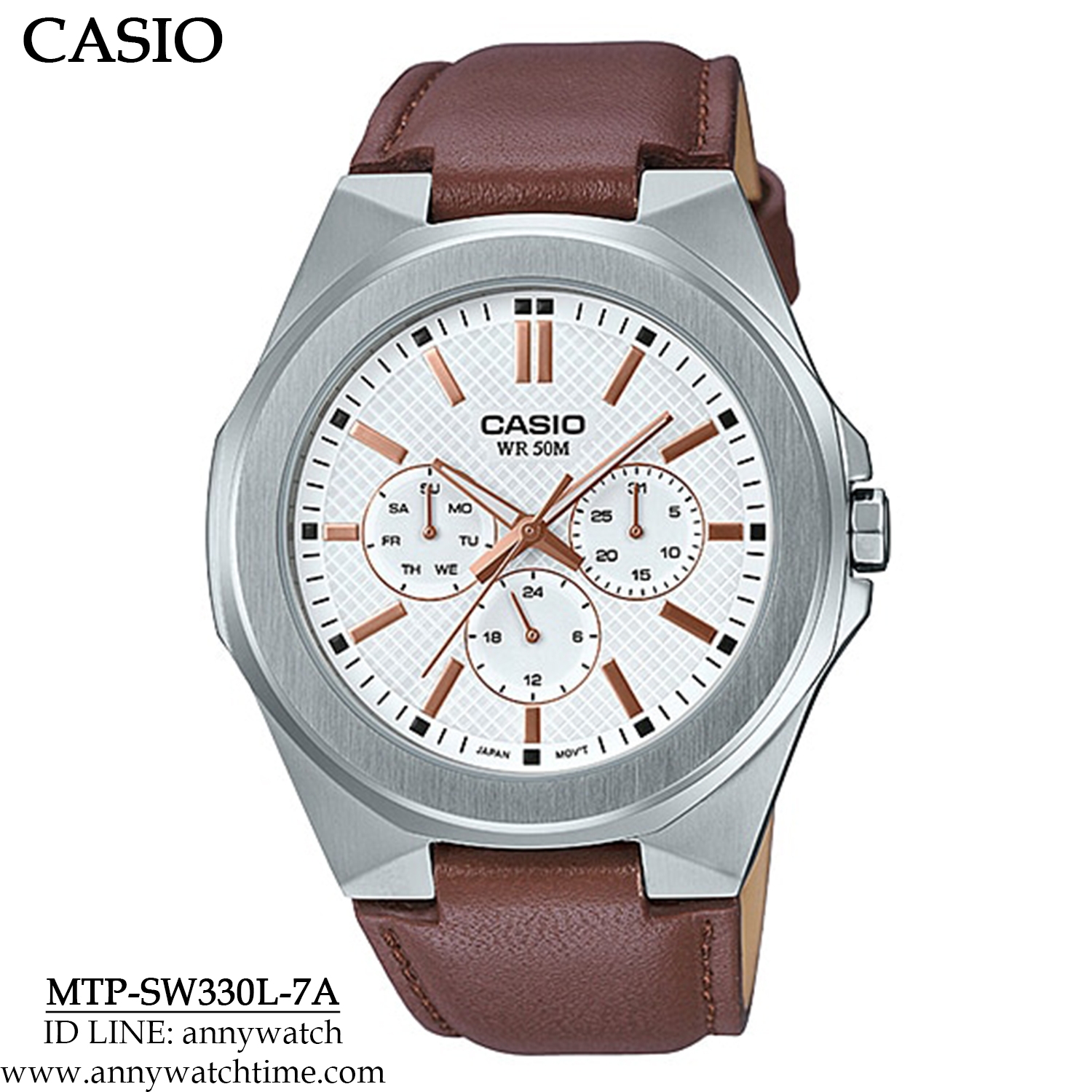 CASIO MTP-SW330L-7A