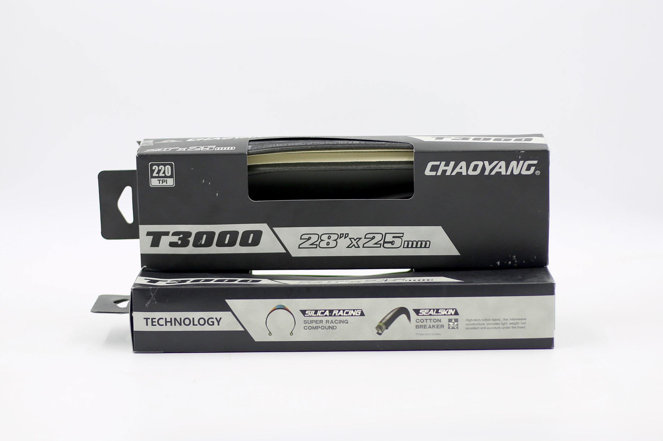 ยางฮาล์ฟ Chaoyang T3000 tubular (ยางฮาฟ) 700X25C(28x25) EBB019