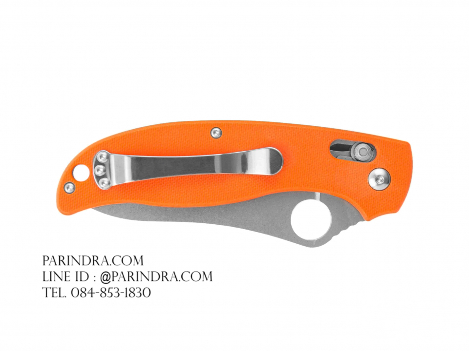 มีดพับ Ganzo กานโซ่ รุ่น Ganzo G733-OR ด้ามสีส้ม ของแท้ 100%