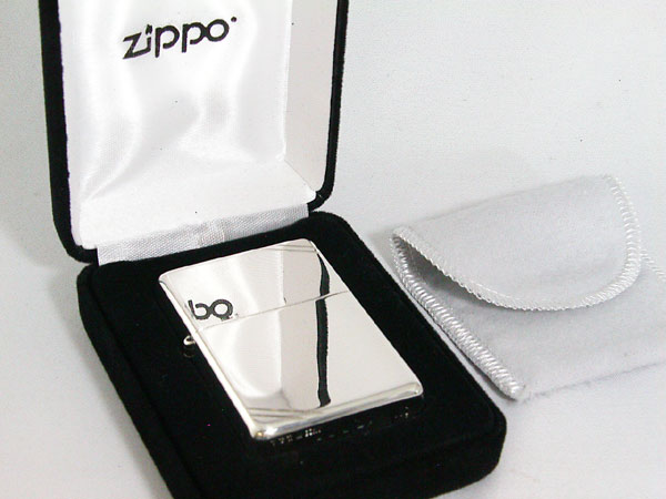 ไฟแช็ค Zippo แท้ ฺ เคสผลิตจากเงินแท้ " Zippo 14, Sterling Silver Lighter " แท้นำเข้า 100%