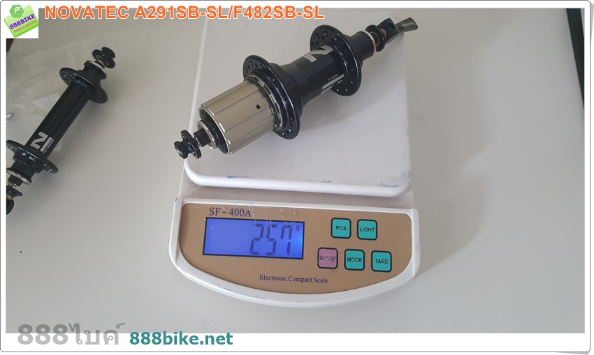 ดุมเสือหมอบ NOVATEC A291SB-SL/F482SB-SL (หน้า+หลัง) หน้า20H,หลัง24H มีแหวนรอง