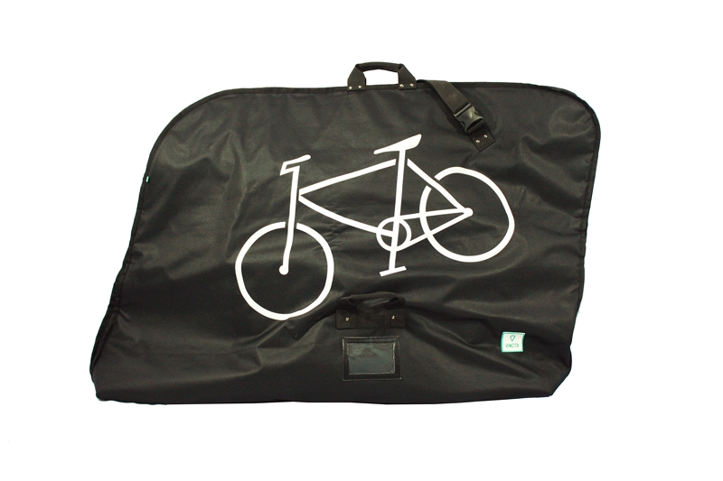 VINCITA TRAVEL BAG, B140AX กระเป๋าเดินทางสำหรับใส่จักรยาน (กระเป๋าใส่จักรยานแบบถอดล้อเดียว) มีสีดำและสีเทา