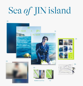 โฟโต้บุค #BTS Special 8 Photo-Folio Me, Myself, and Jin ‘Sea of JIN island’ - รอ 14-25 วัน-