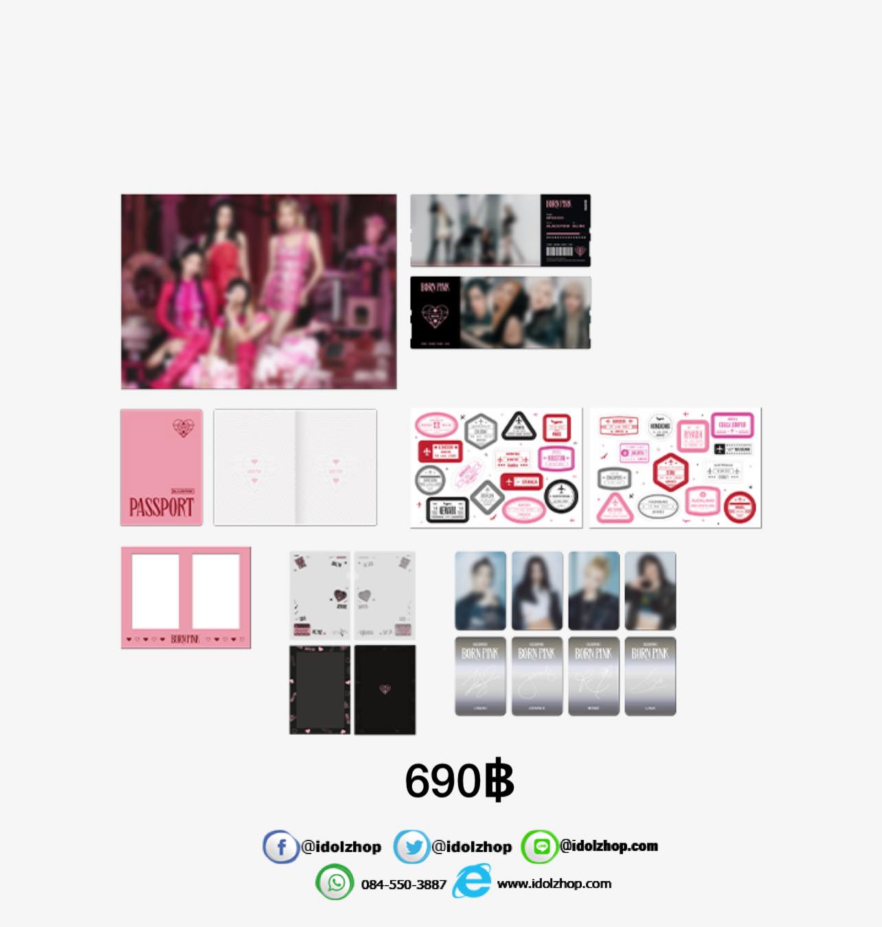 𝐏𝐑𝐄 [BPTOUR] #BLACKPINK PHOTO PACKAGE -นำเข้า 14-25 วัน.-