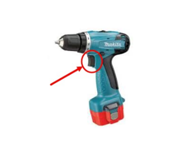 สวิทช์ สว่านไร้สาย Makita มากีต้า 6261D, 6261DW, 6271D, 6281D, 6381D, 8271D, 8281D, 8381D Pn.650672-7 (แท้) ##