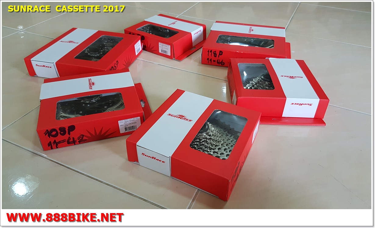 สเตอร์หลัง SUNRACE 10 สปีด ,CS-MS3 CASSETTE MTB ,11-42T WIDE RANGE