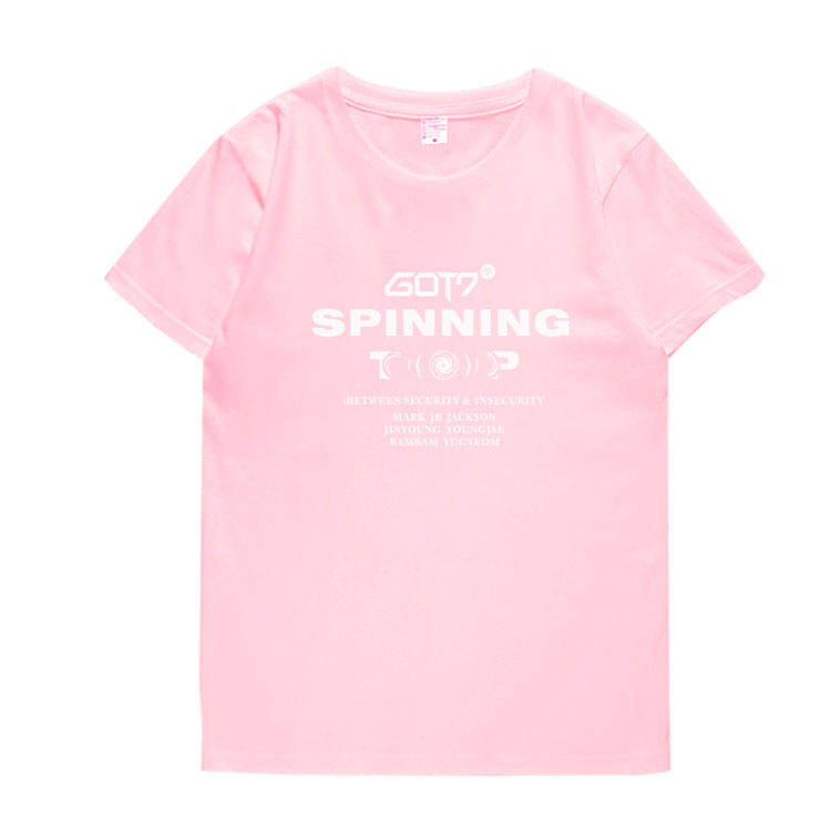 เสื้อยืด (T-Shirt) GOT7 - SPINNING TOP