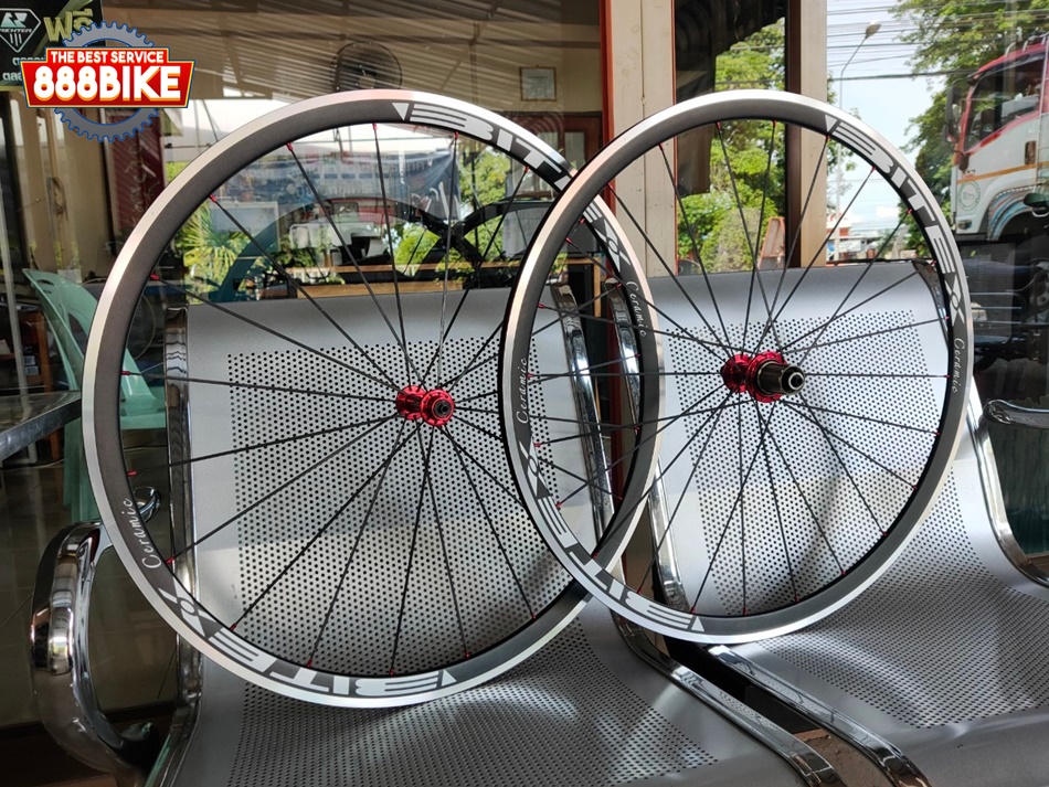 BITEX 700C 30mm ALUMINIUM Rim Brake ลูกปืน CERAMIC Bearing ซี่ลวดแบน, 20/24h, 2021