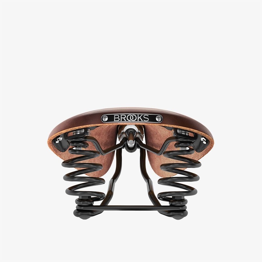 เบาะหนัง นั่งสบายที่สุด BROOKS England FLYER เบาะหนัง มีสปริง ซับแรงกระแทก สบาย ต้องลอง