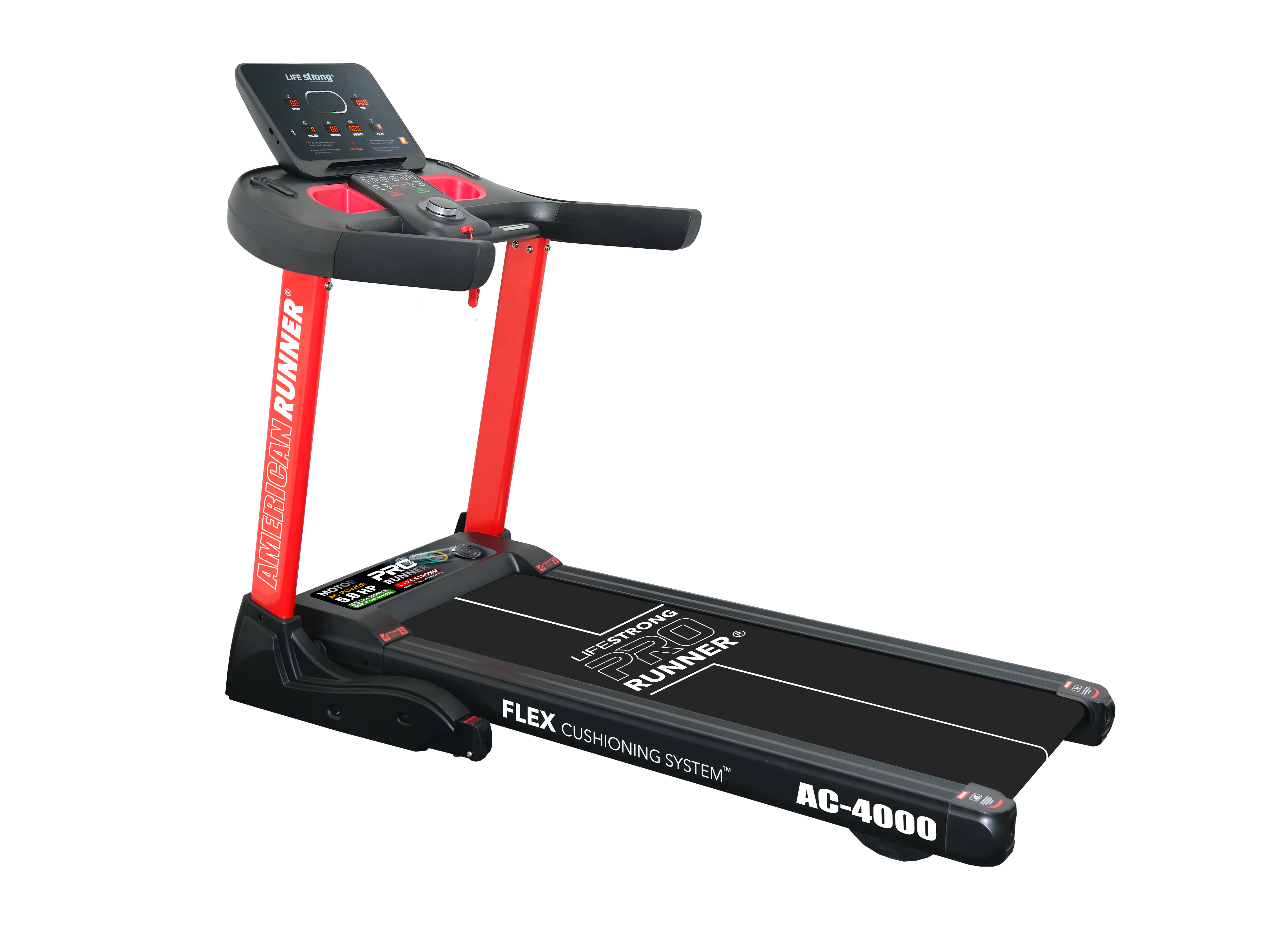 ลู่วิ่ง LIFE STRONG (ไลฟ์สตรอง) รุ่น T4000 American Runner มอเตอร์ 5 แรงม้า AC