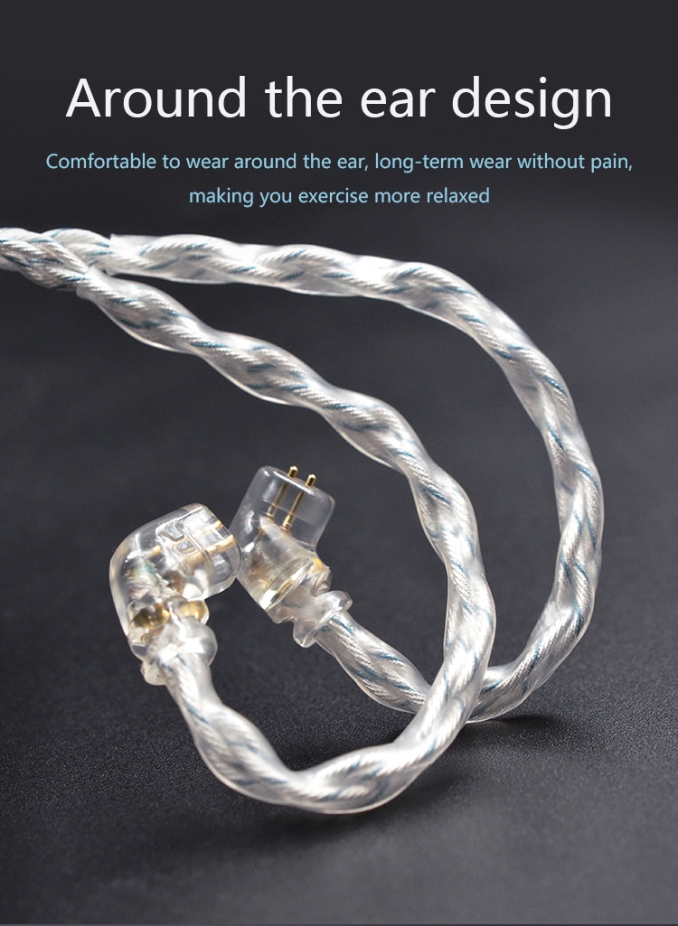 ขาย KZ NEO Blue สายอัพเกรดหูฟัง สำหรับหูฟัง KZ ขั้วพินC