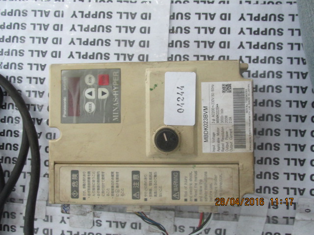 SERVO DRIVE “ PANASONIC ” รุ่น MBDK023BVM