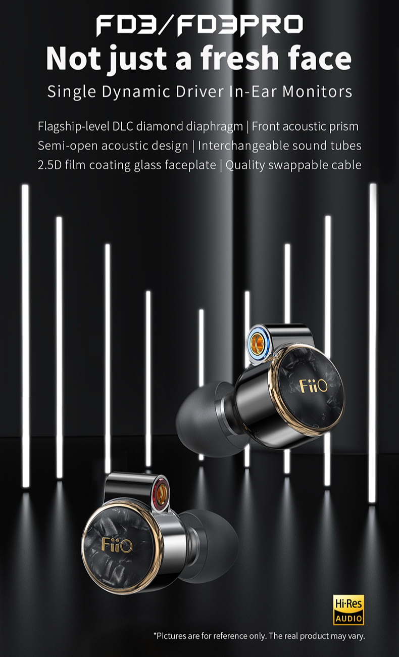 ขาย FiiO FD3 หูฟัง Dynamic DLC diamond diaphragm ระดับเรือธง