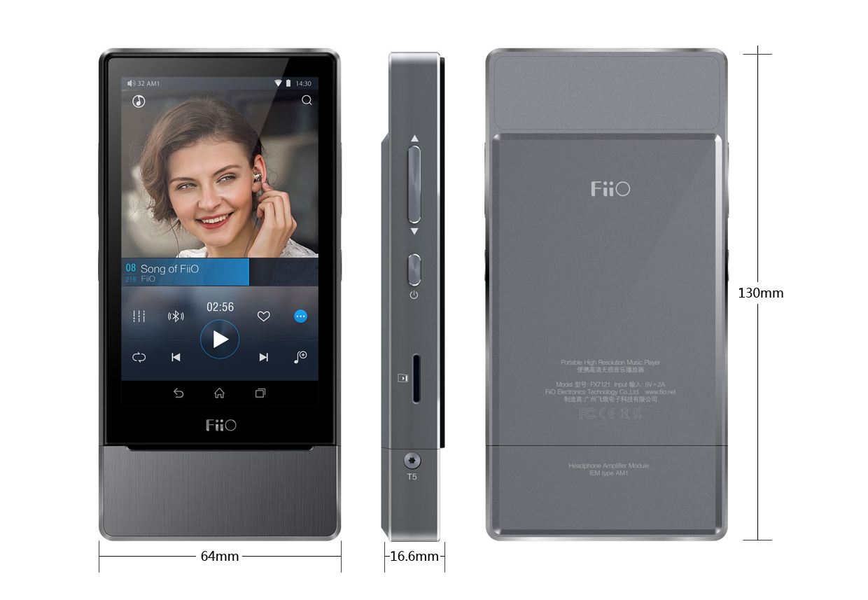 ขาย FiiO X7 Standard edition เครื่องเล่นพกพาระดับ Hi-End Android Music Player พร้อมถอดเปลี่ยนแอมป์เองได้