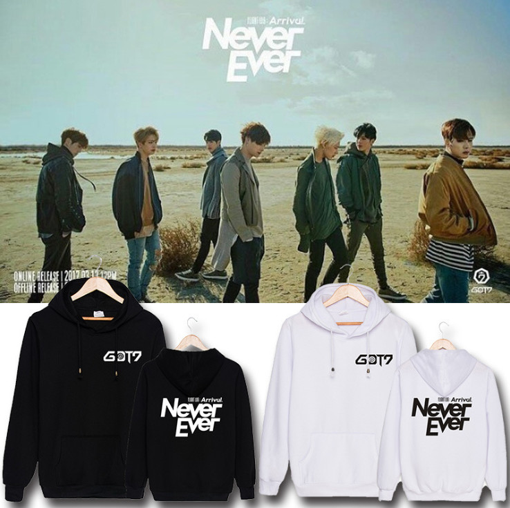 เสื้อฮู้ด (Hoodie) GOT7 - Never Ever