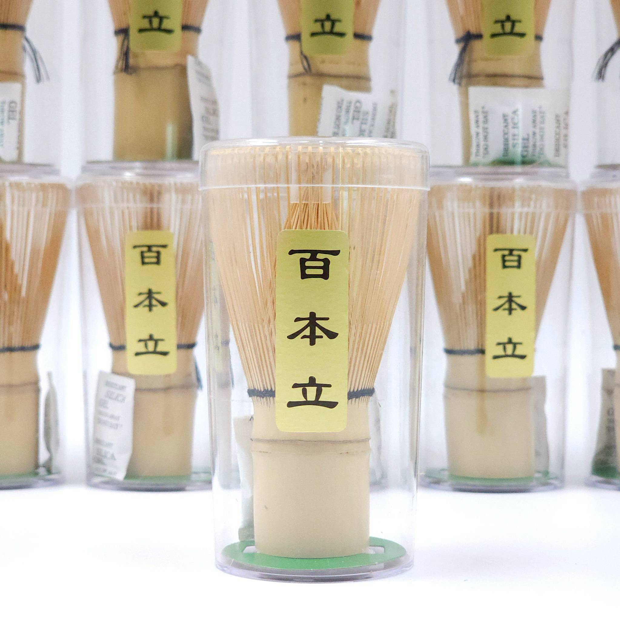 ไม้ตีมัทฉะ 100 แฉก – งานแฮนด์เมดจากไม้ไผ่ขาวแท้ Matcha Whisk