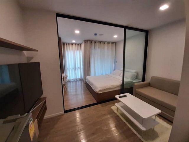 ให้เช่าคอนโด Kave town space ตึก B ห้อง 24.77 ตรม.ตกแต่งครบ ใกล้ ม.กรุงเทพ พร้อมอยู่