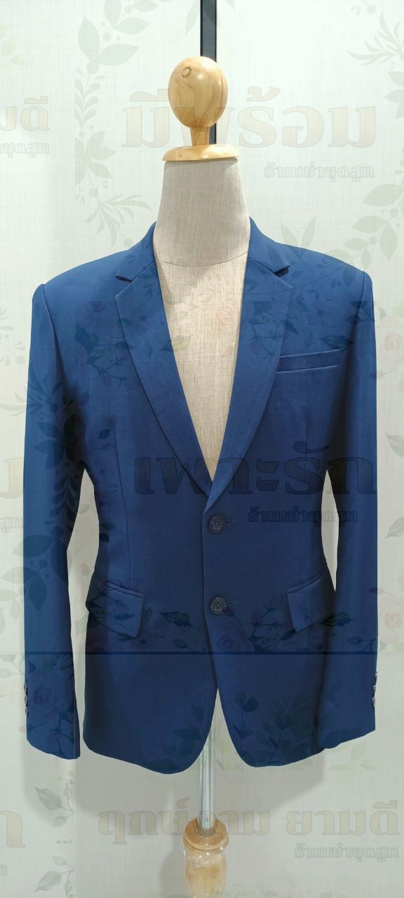 สูท 2 กระดุม (ให้เช่า) - สีน้ำเงิน 435-03