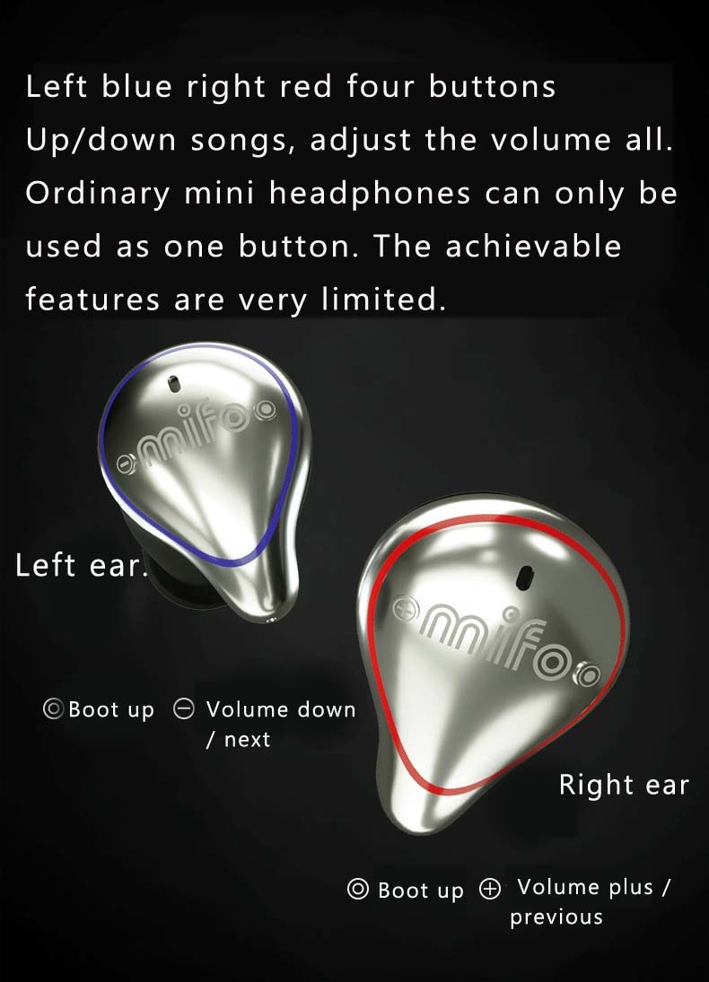 ขาย Mifo O5 หูฟัง True Wireless รองรับ Bluetooth 5.0 กันน้ำได้ระดับ IPX7