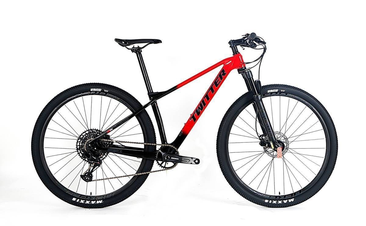 จักรยานเสือภูเขา TWITTER Predator PRO SX12 1*12 Speeds SRAM XS, เฟรมคาร์บอน ล้อ 29 (2022) boost 148 NEW2022