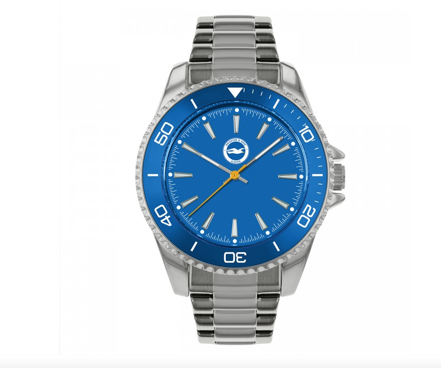 นาฬิหาข้อมือไบรท์ตัน BHAFC Blue Face Bracelet Crest ของแท้
