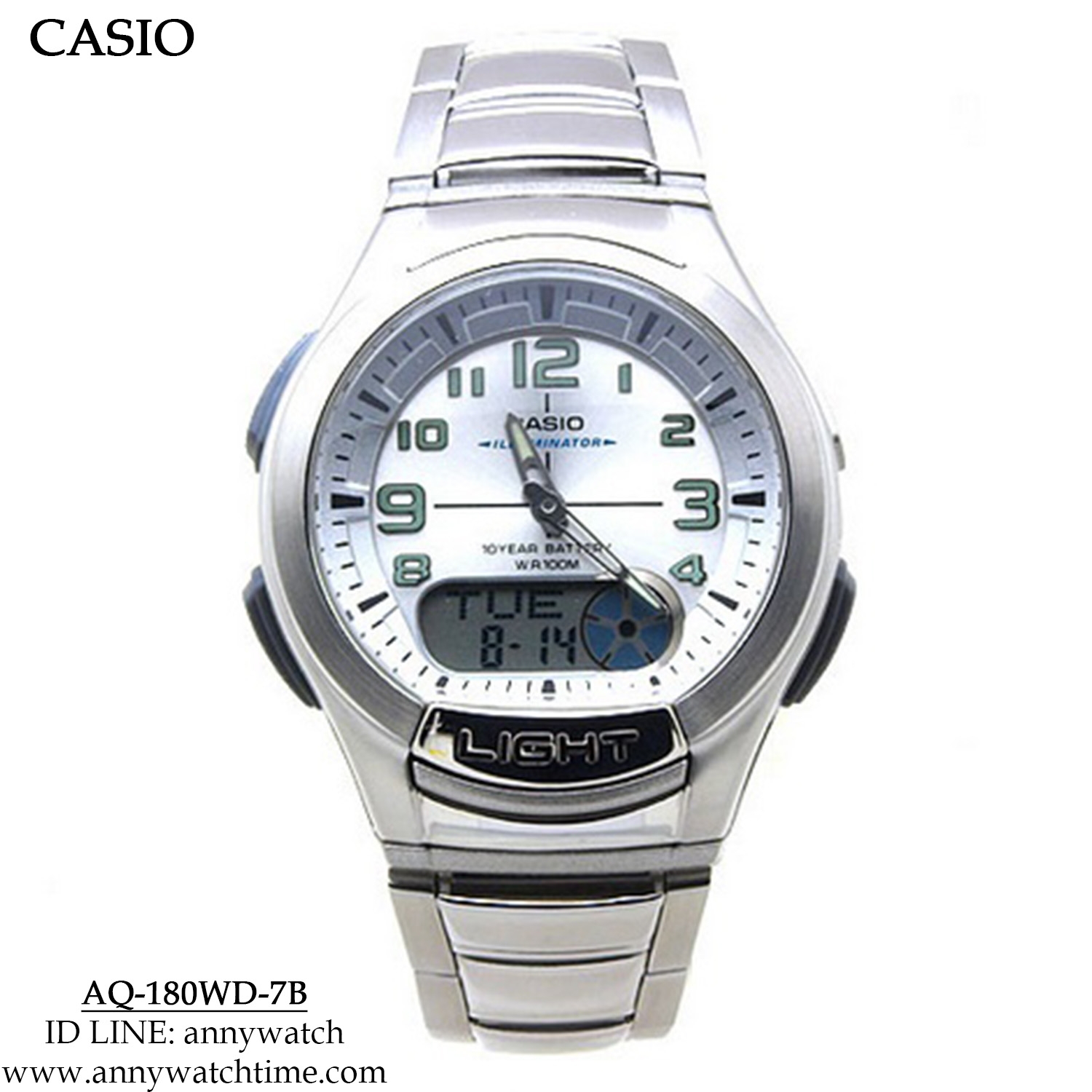 CASIO AQ-180WD-7B