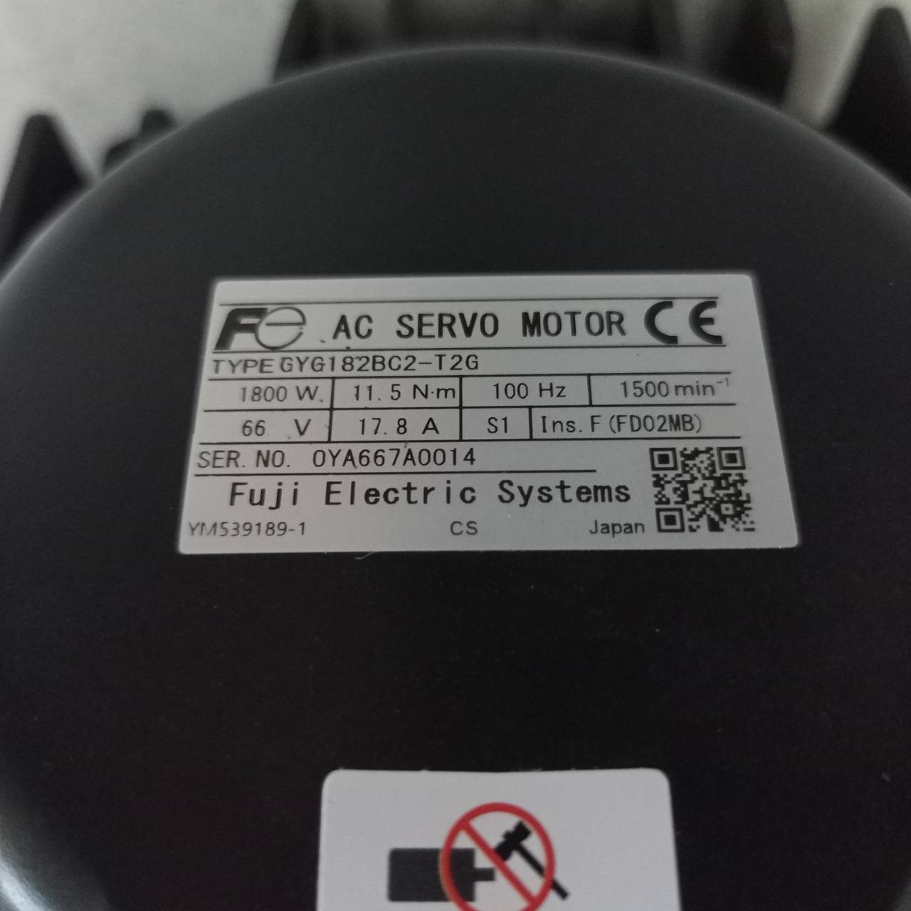 GYG182BC2-T2G SERVO MOTOR " FUJI "