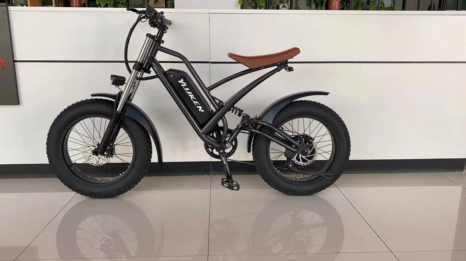 จักรยานไฟฟ้า YOUKEN Fat Tire Electric Bike E-Bike SUPER 73, 7 สปีด ล้อ 20 นิ้ว 750w/แบตลิเที่ยม, วิ่งได้ 30-60กม.เร็วสูงสุด 30กม/ชม