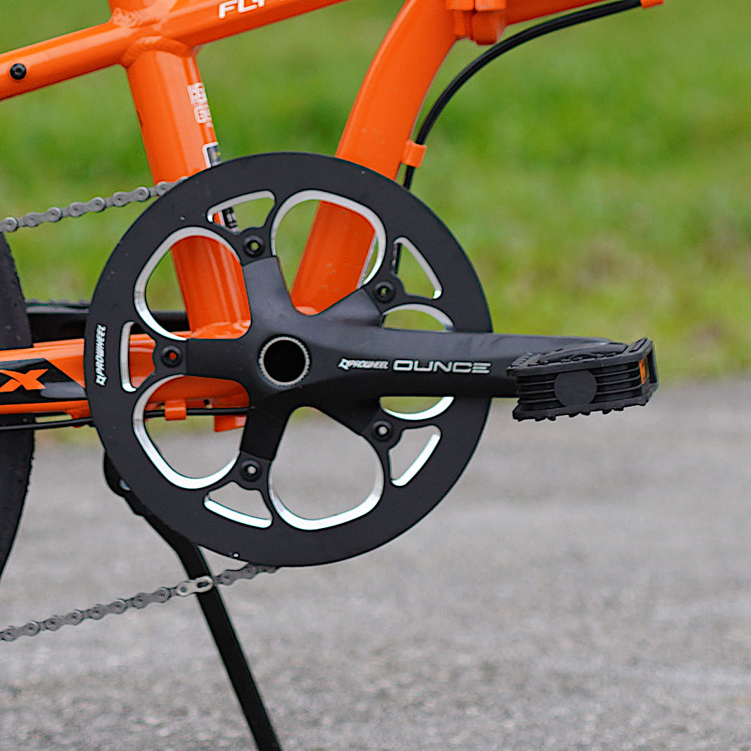 TRINX FLYBIRD 3.5 — จักรยานพับ 20" ดิสเบรกน้ำมัน 10 สปีด