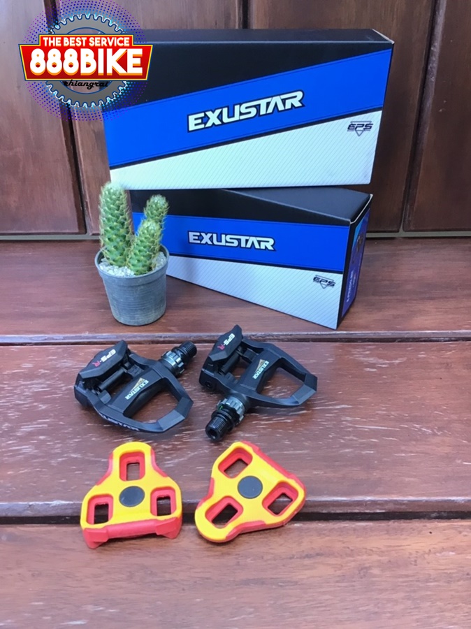 บันไดคลีท เสือหมอบ EXUSTAR ,E-PR200BK ลื่นสุดๆ