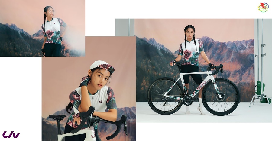 จักรยานเสือหมอบ LIV ENVILIV ADVANCED SL LTD ชุดเกียร์ SRAM Force AXS 2X12 Speed ทรงแอโร่ Limited Liv 2024