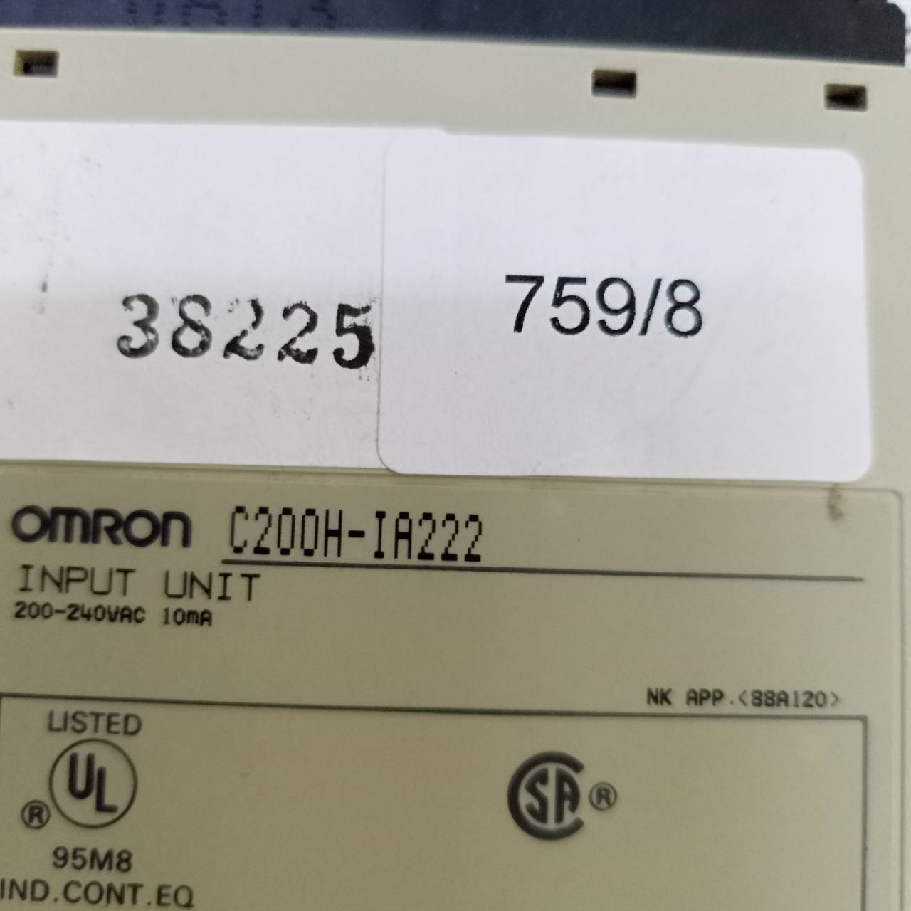 C200H-IA222 PLC " OMRON "