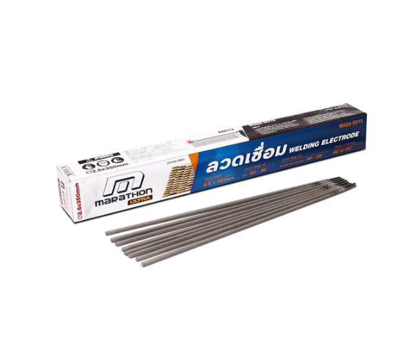 ลวดเชื่อมไฟฟ้า ขนาด 2.6 mm 2KG. ตู้เชื่อม Marathon มาราธอน E6013 Pn.M328-5010 ##
