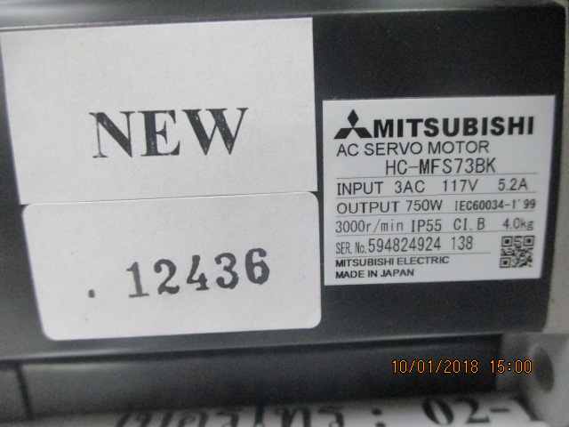 SERVO MOTOR “ MITSUBISHI ” รุ่น HC-MFS73BK