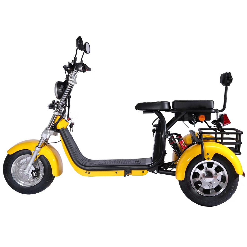 สามล้อ DUDI 3 Wheel CITYCOCO Electric Scooter electric motorcycle 2000w, TD-C9 With EEC plus แบตลิเที่ยม