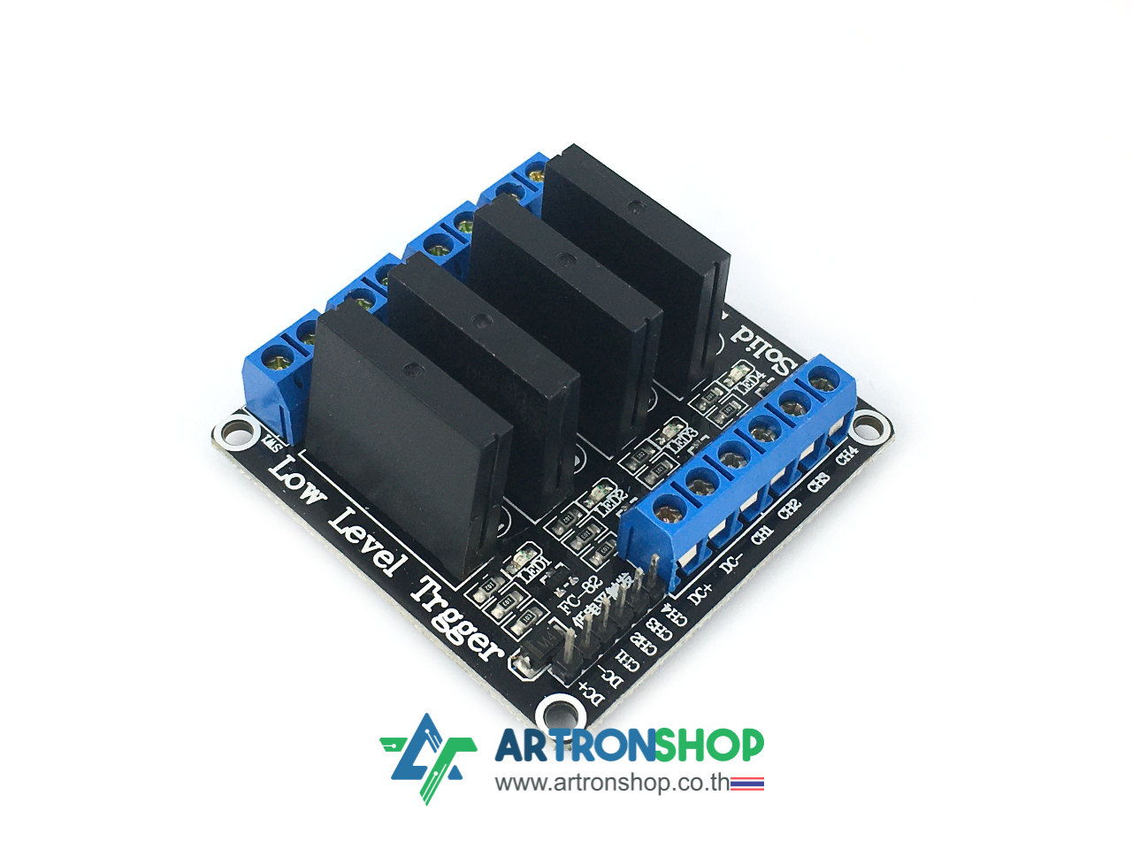 4 Channel 5V 2A Solid State Relay G3MB-202P โซลิดสเตตรีเลย์ 4 ช่อง 2A