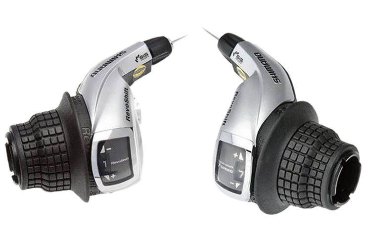 มือเกียร์กริ๊ฟชิฟ TOURNEY, SLRS457R, ข้างขวา, 7-SPD, มีกล่อง