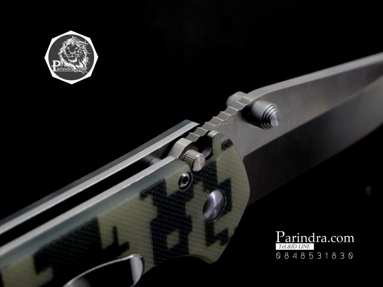 มีดพับ Land Knife GB9-910 ด้ามลายพรางทหาร (ของแท้) สวยงาม แกร่ง ทนทาน