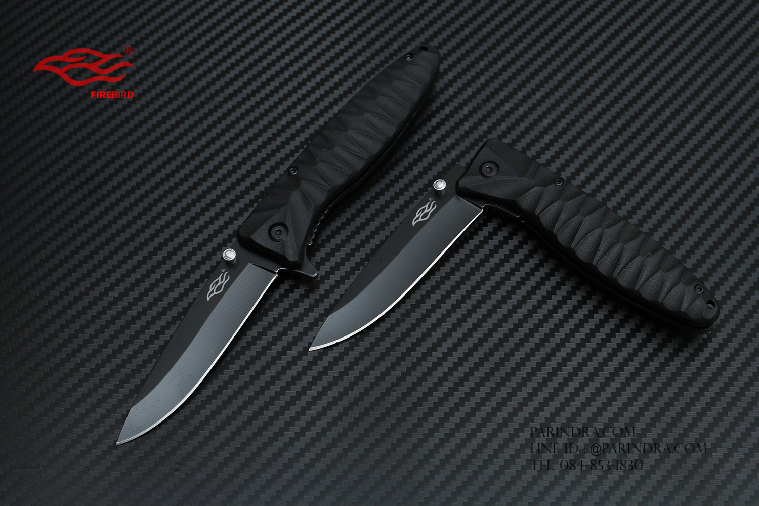 มีดพับ GANZO FIREBIRD F620-B1 ด้ามสีดำ ของแท้ 100%