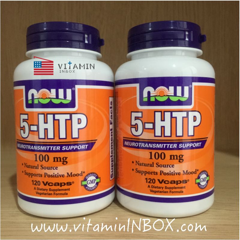 Now Foods, 5-HTP, 100 mg, 120 Vcaps