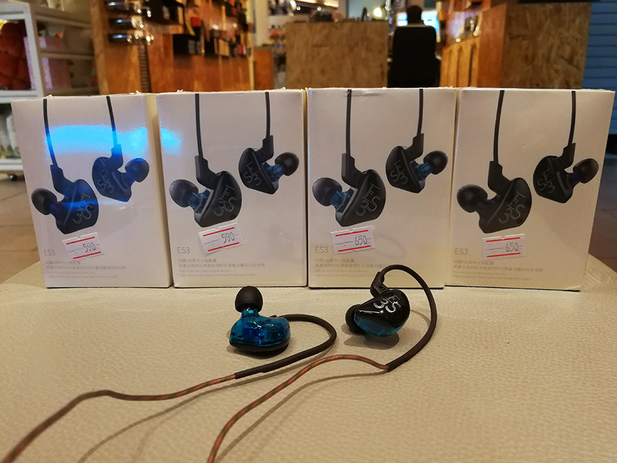 Kz Es3 หูฟัง Hybrid 2 ไดร์เวอร์ 1Dynamic 1Balance ฟังสนุกและถอดสายได้
